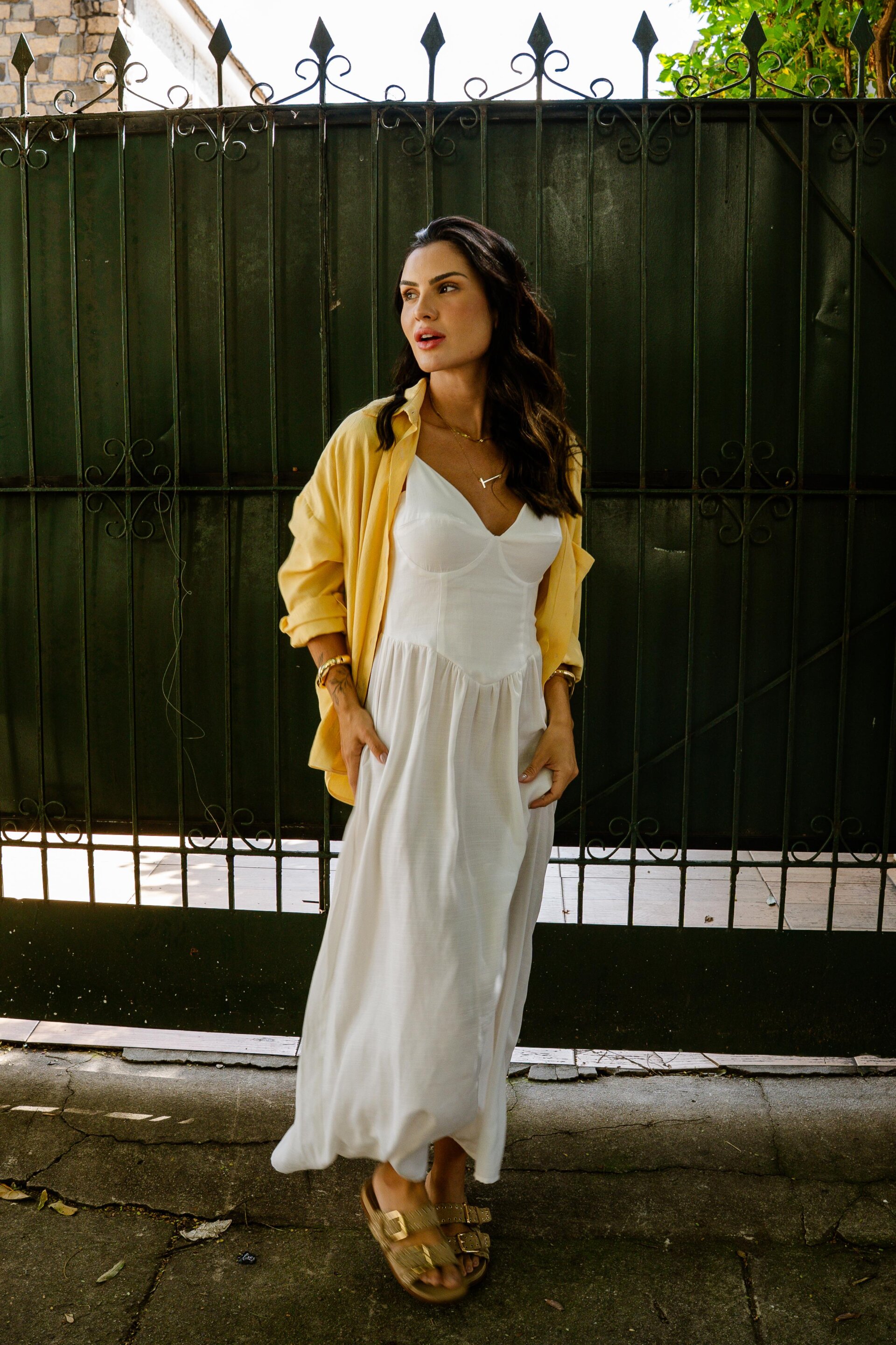 CAMISA AURORA AMARELO MANTEIGA - Image 9