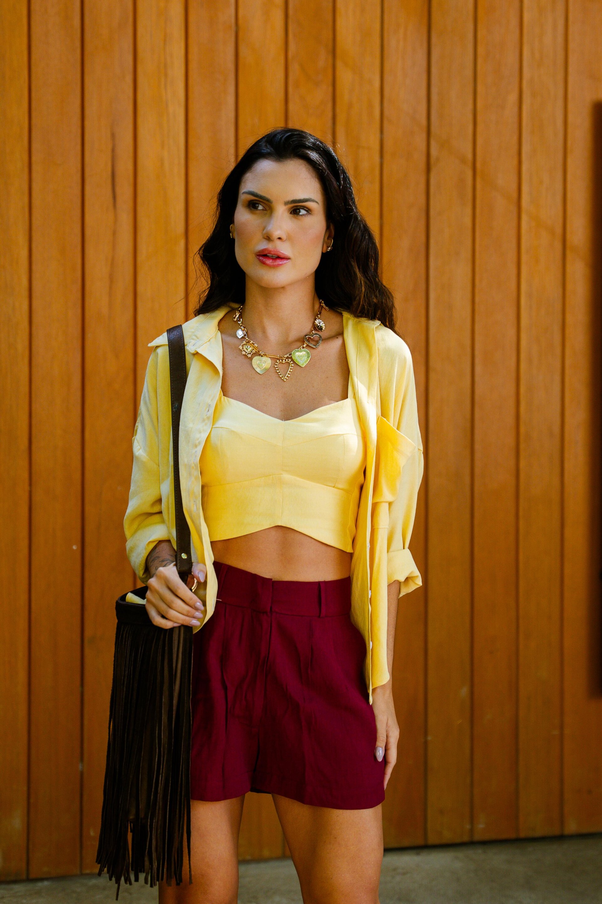 CAMISA AURORA AMARELO MANTEIGA - Image 7