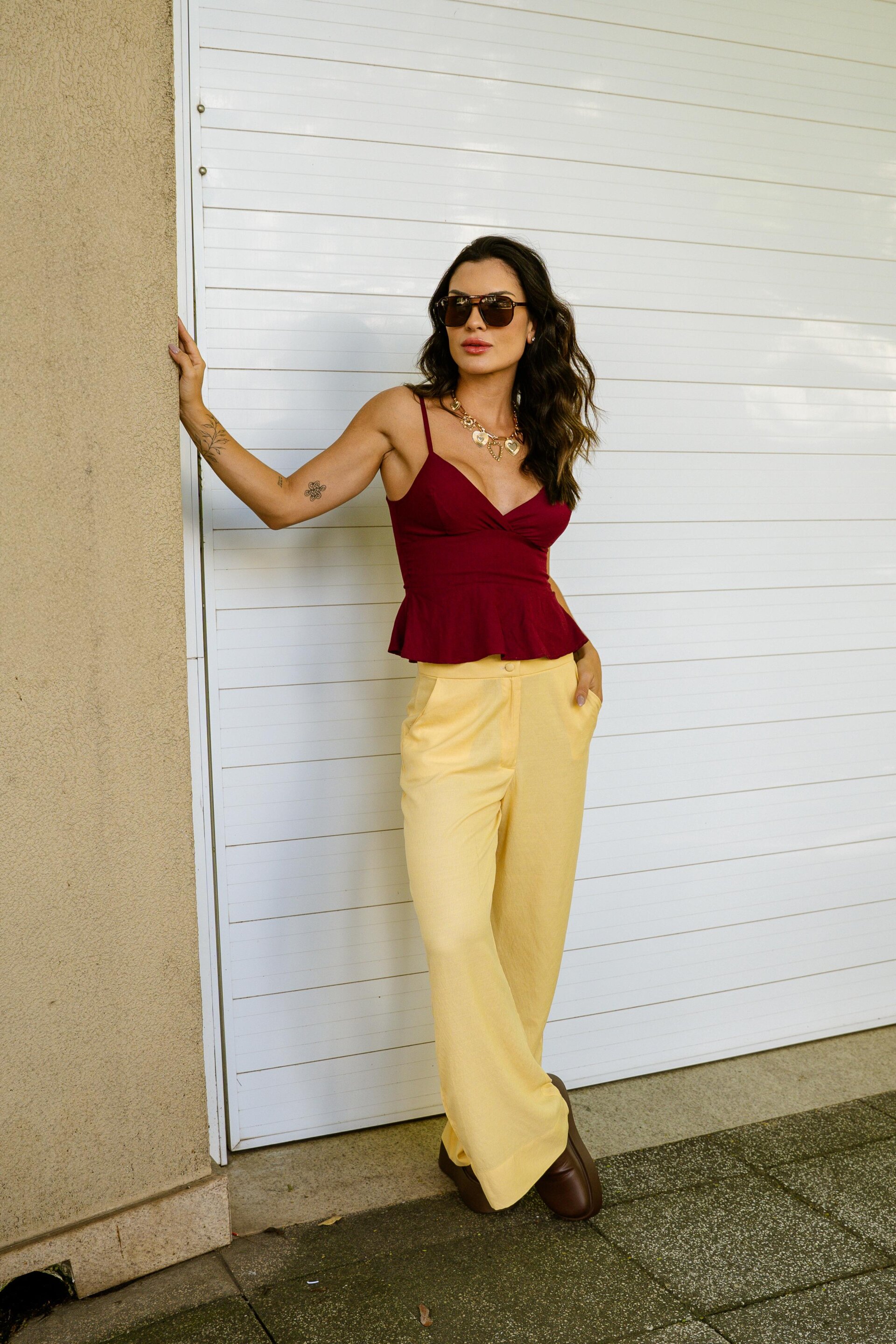CALÇA CAROLINE AMARELO MANTEIGA - Image 7