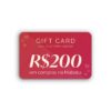 GIFT CARD R$200