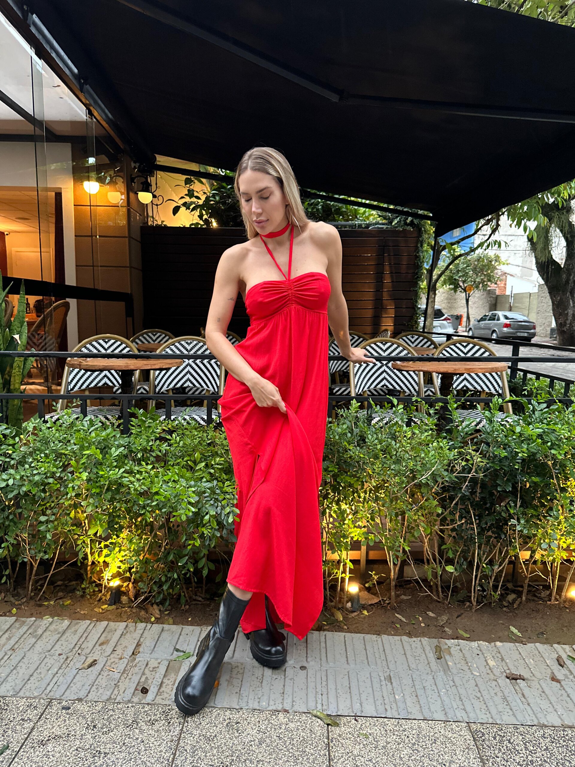VESTIDO LONGO RAISSA VERMELHO - Image 9