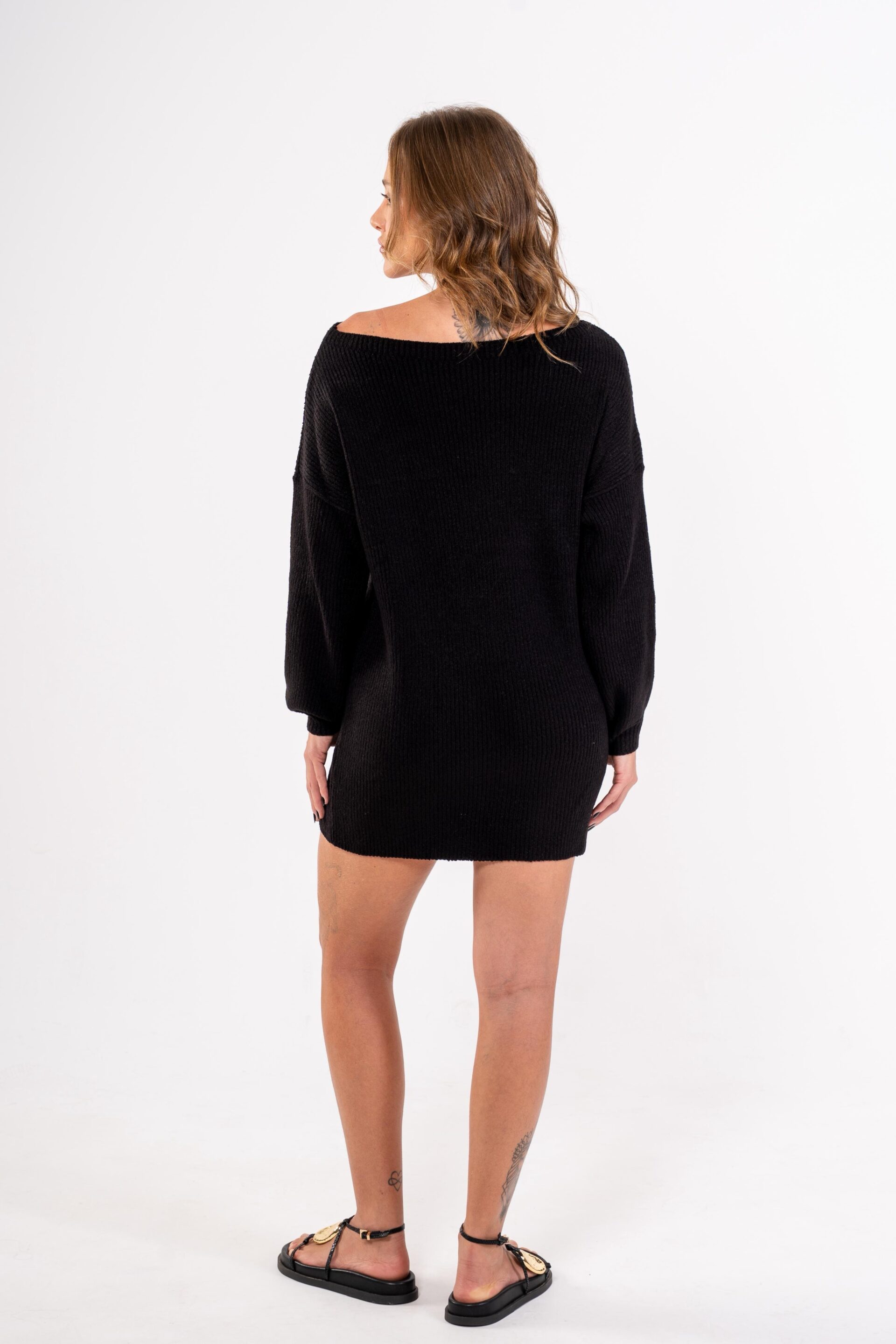 VESTIDO PRETO TRICOT - Imagem 4