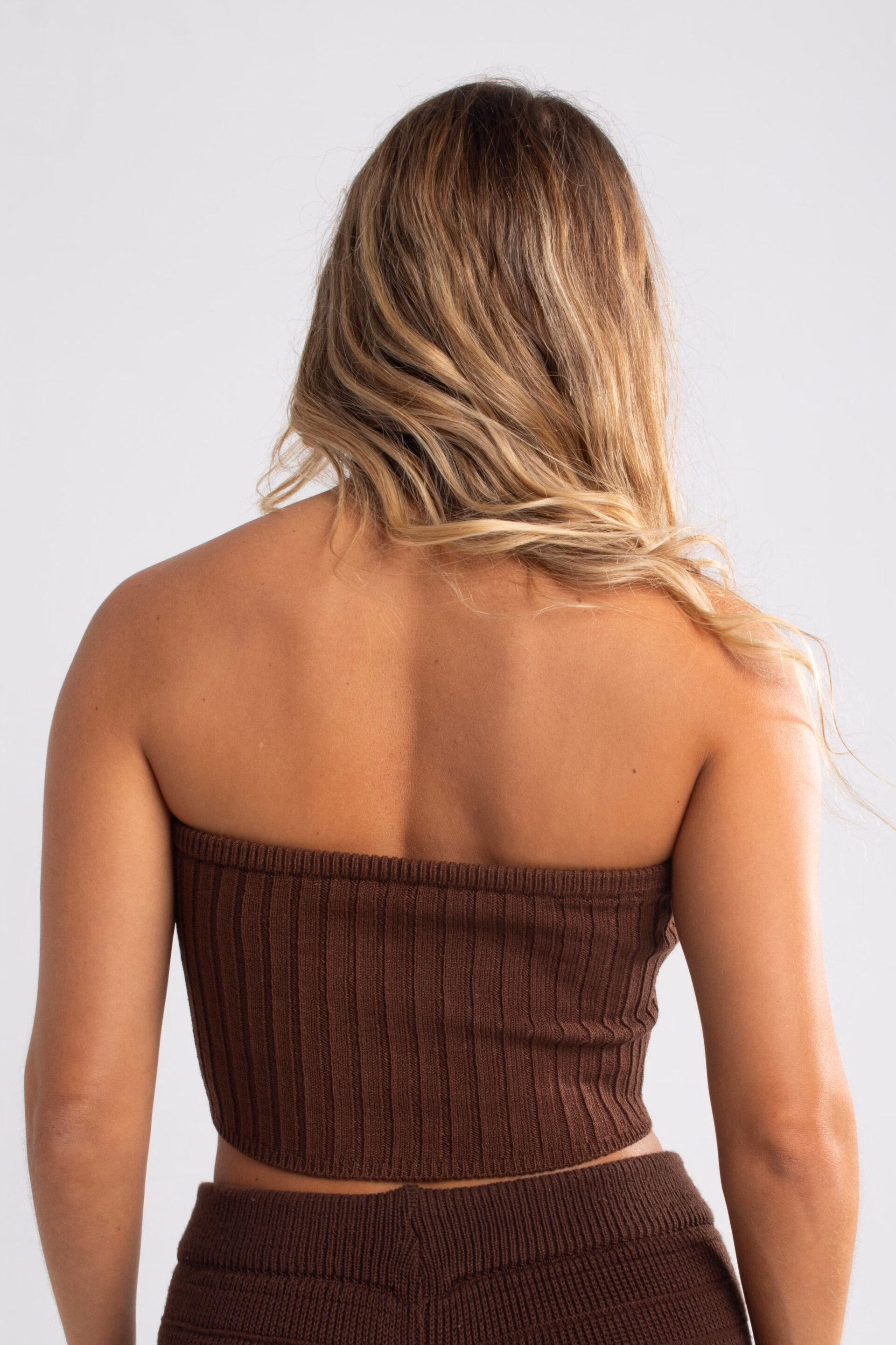 BLUSA TRICOT MARIA MARROM - Imagem 3