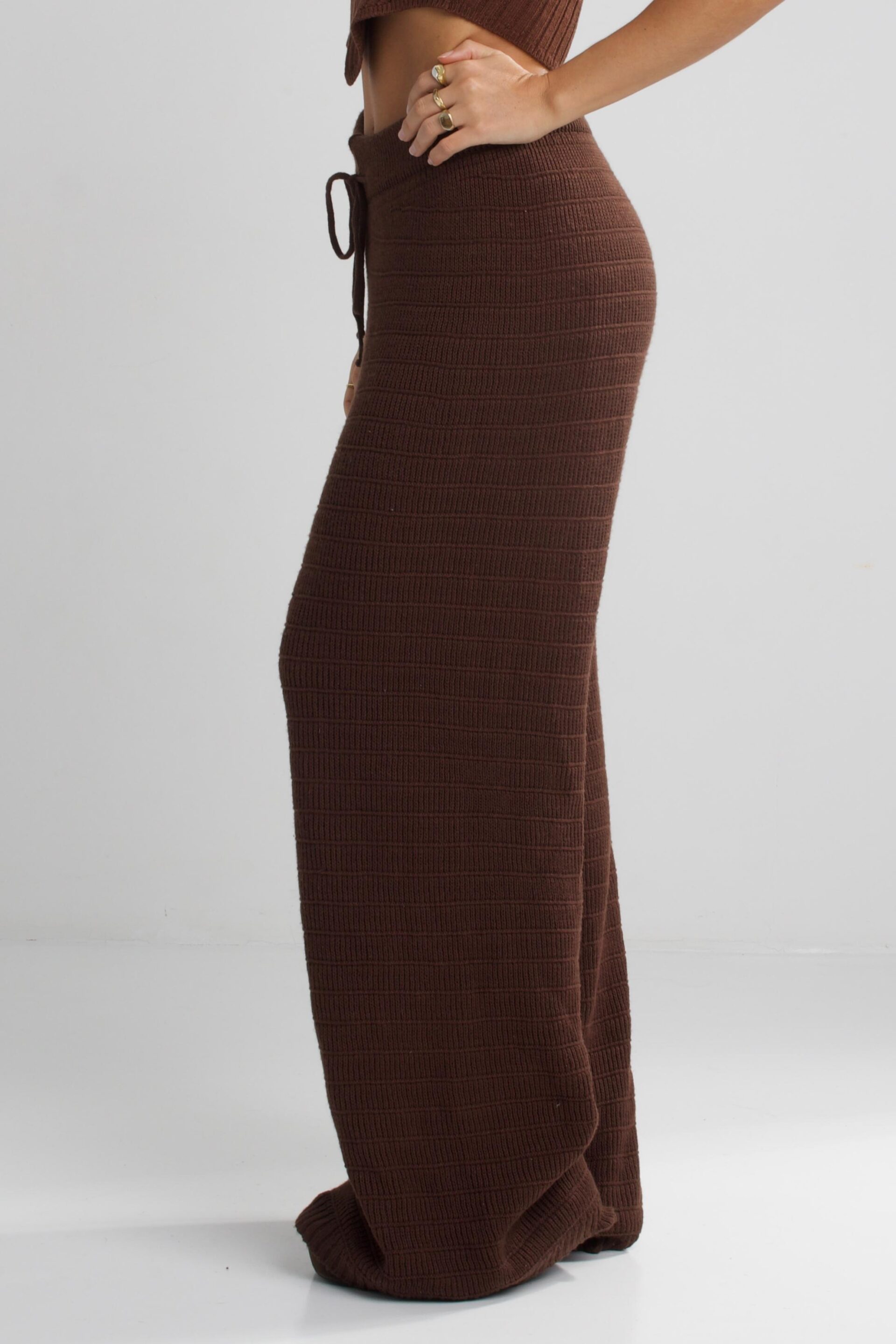 CALÇA TRICOT DUDA MARROM - Imagem 3