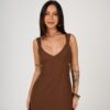 VESTIDO PILAR MARROM