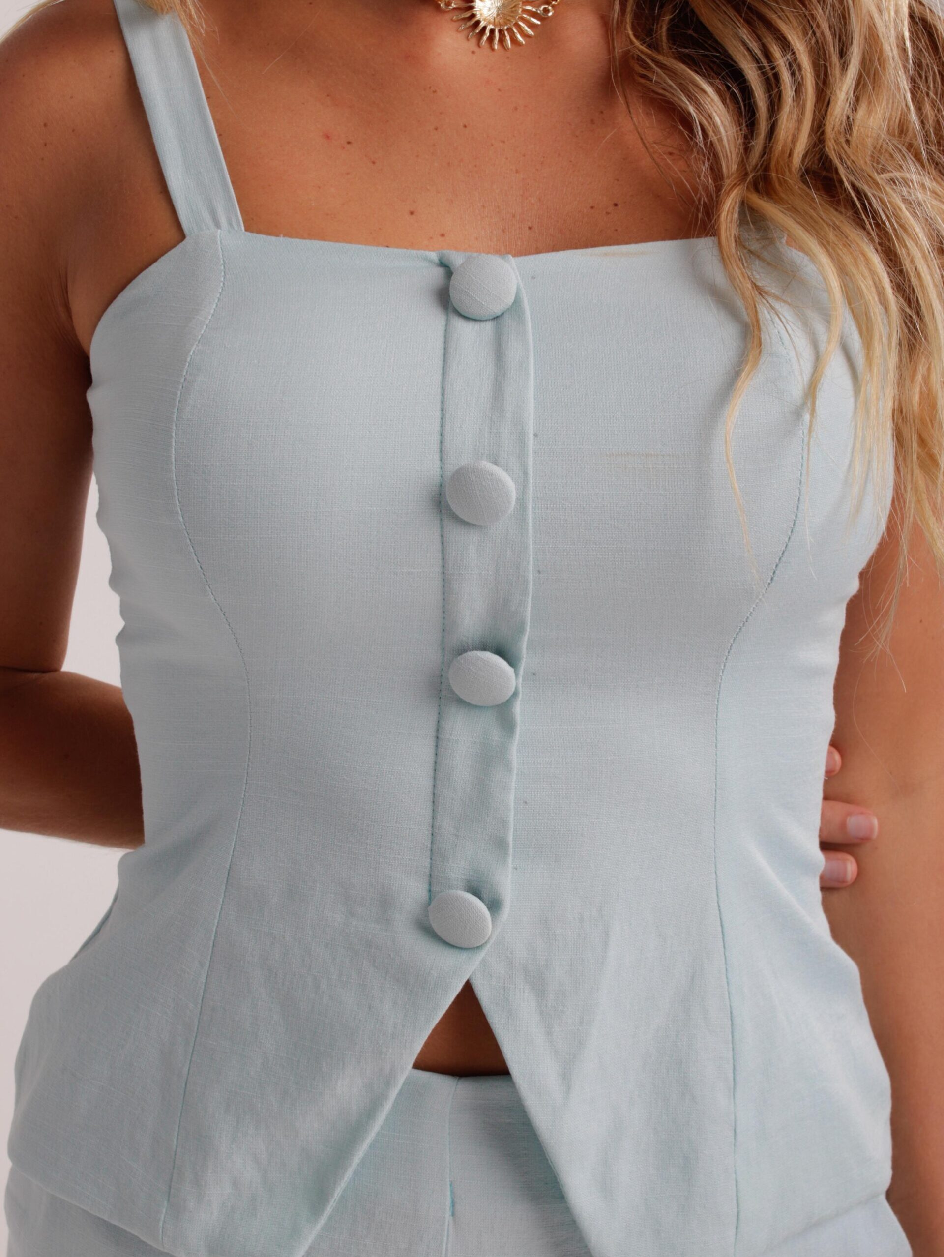 Alternative view of BLUSA MARLA AZUL BEBÊ