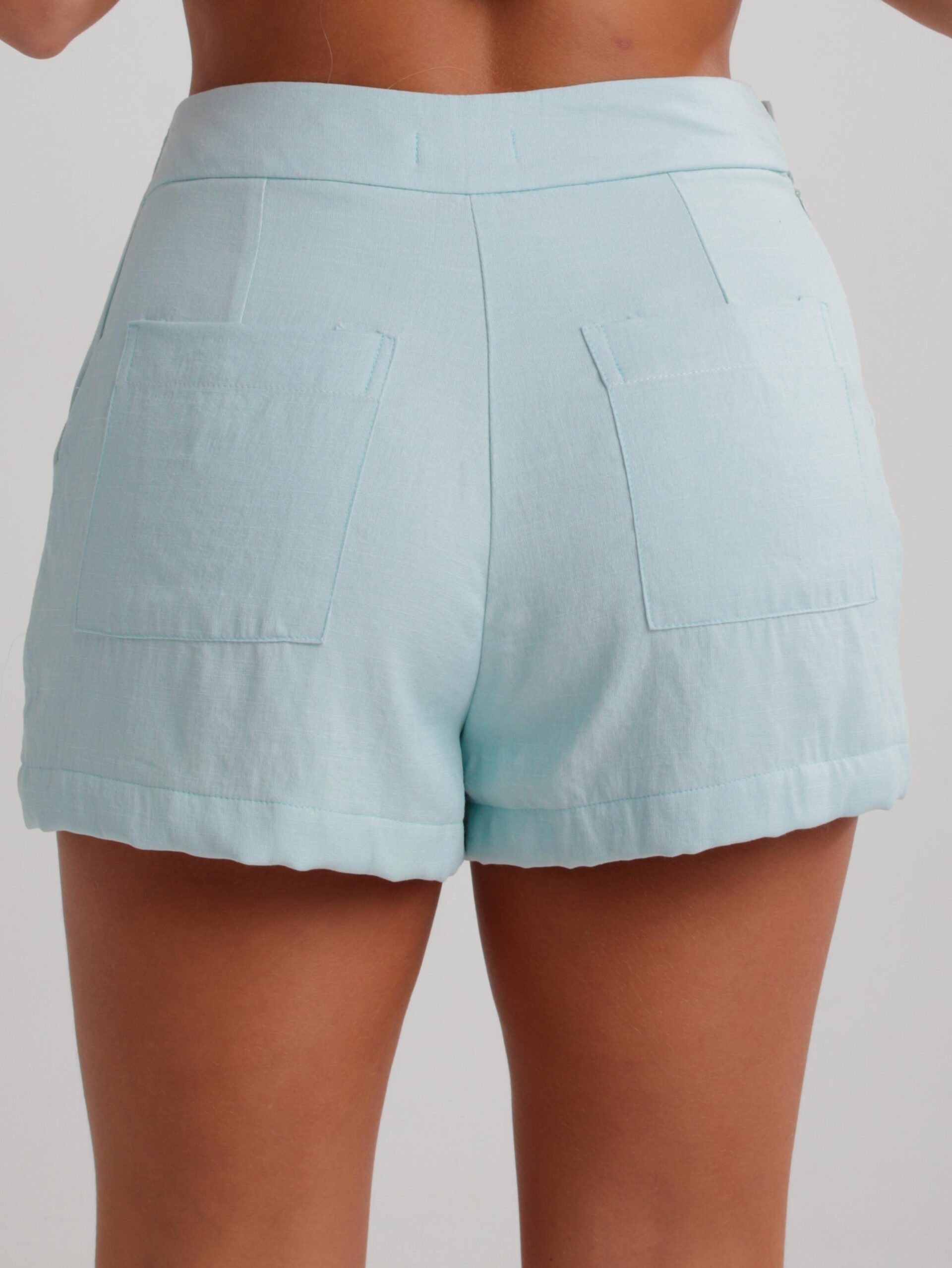 SHORT CAROL AZUL BEBÊ - Imagem 4