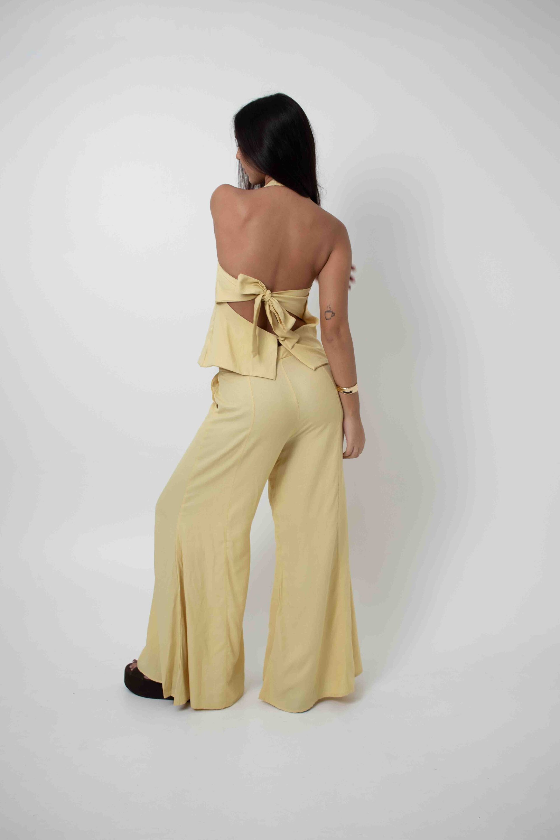 Alternative view of BLUSA NICOLE AMARELO MANTEIGA