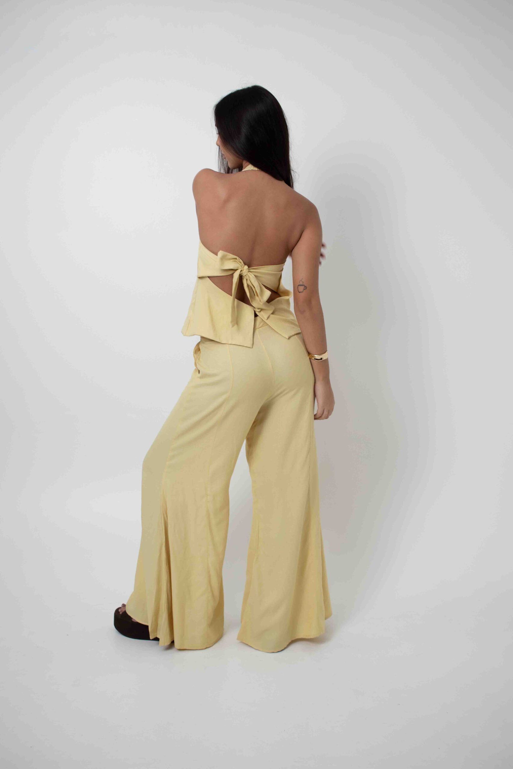 BLUSA NICOLE AMARELO MANTEIGA - Imagem 2