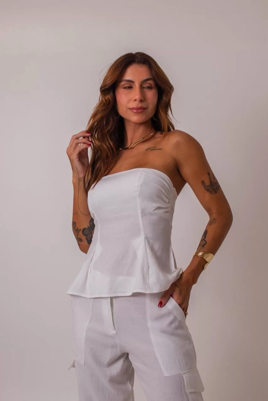 Alternative view of BLUSA ANDRESSA OFF