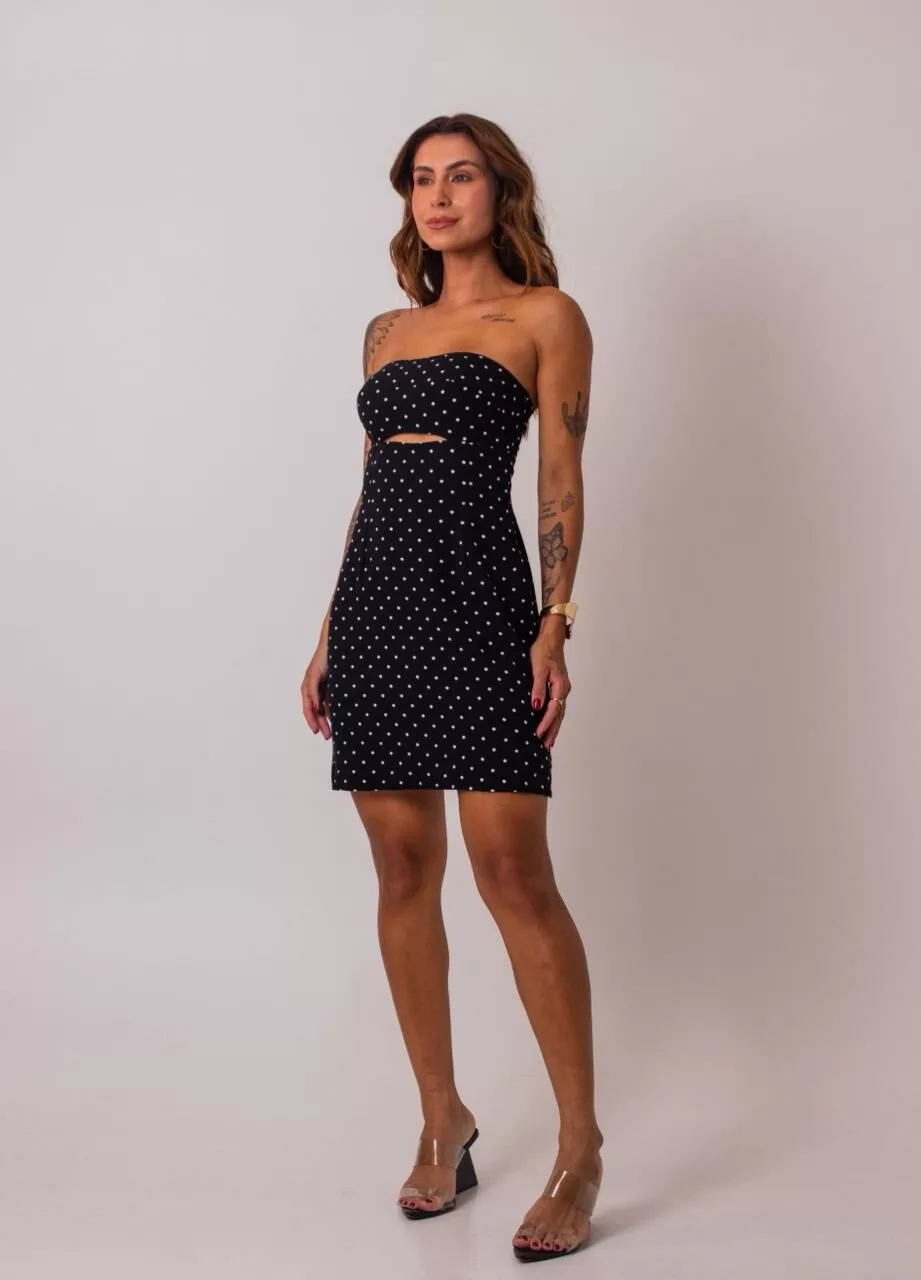 Alternative view of VESTIDO CURTO ELIZA POÁ