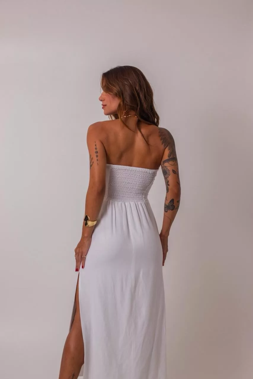 Alternative view of VESTIDO MIDI ELIZA OFF