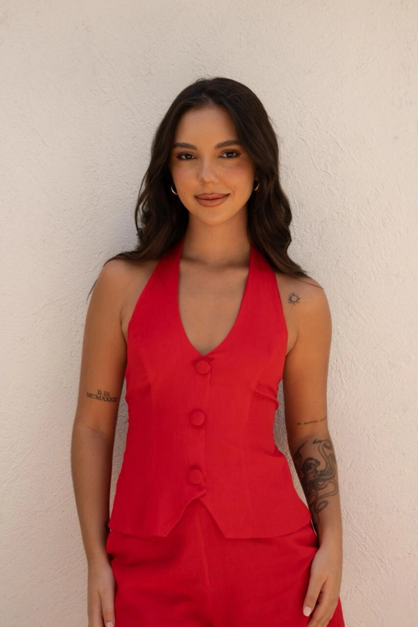 BLUSA NICOLE VERMELHO