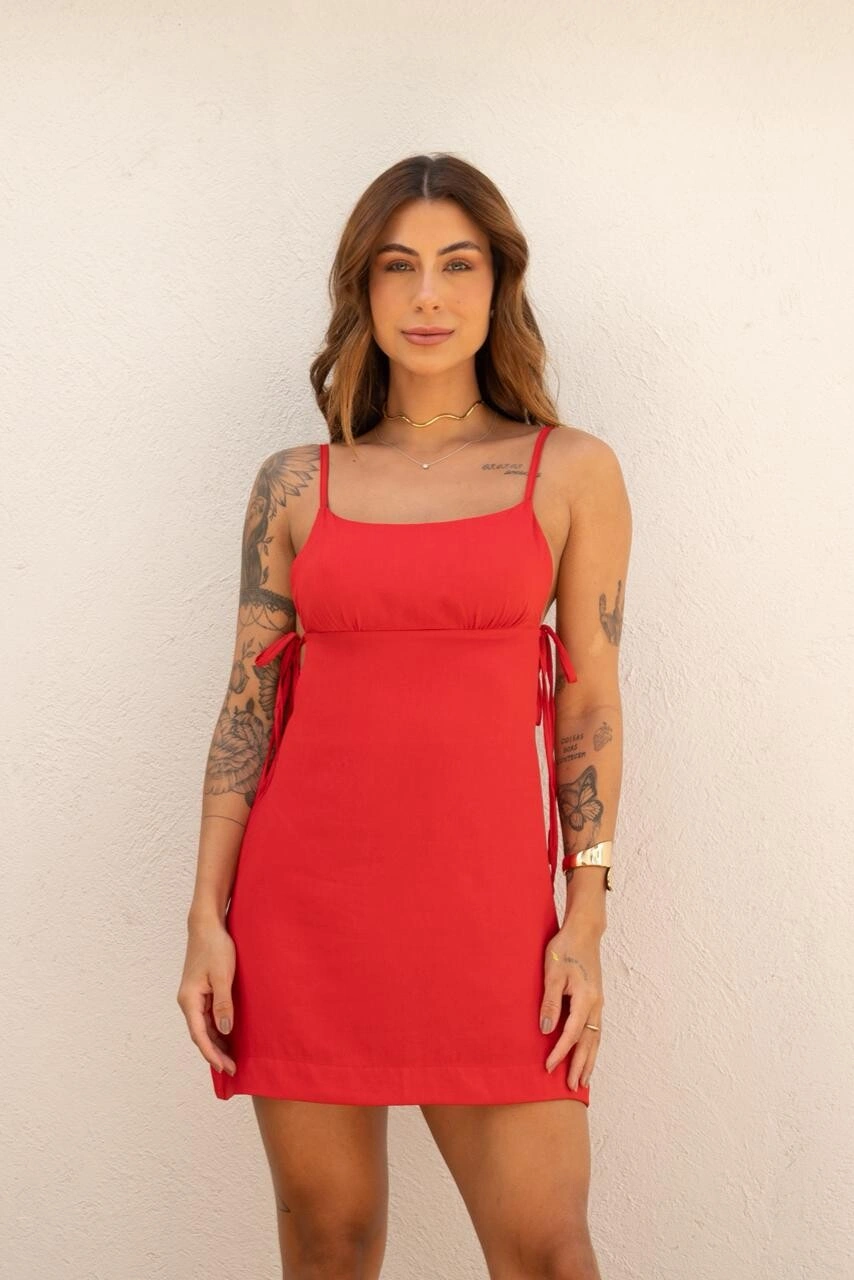 VESTIDO VITORIA VERMELHO