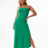 VESTIDO MIDI ELIZA VERDE