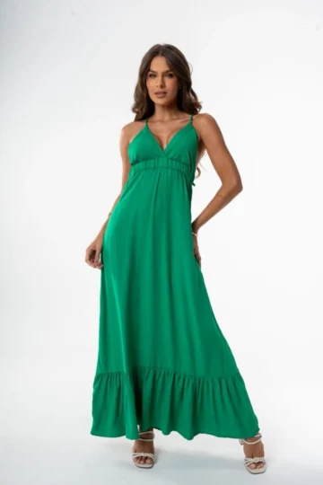 VESTIDO LONGO SOFIA VERDE