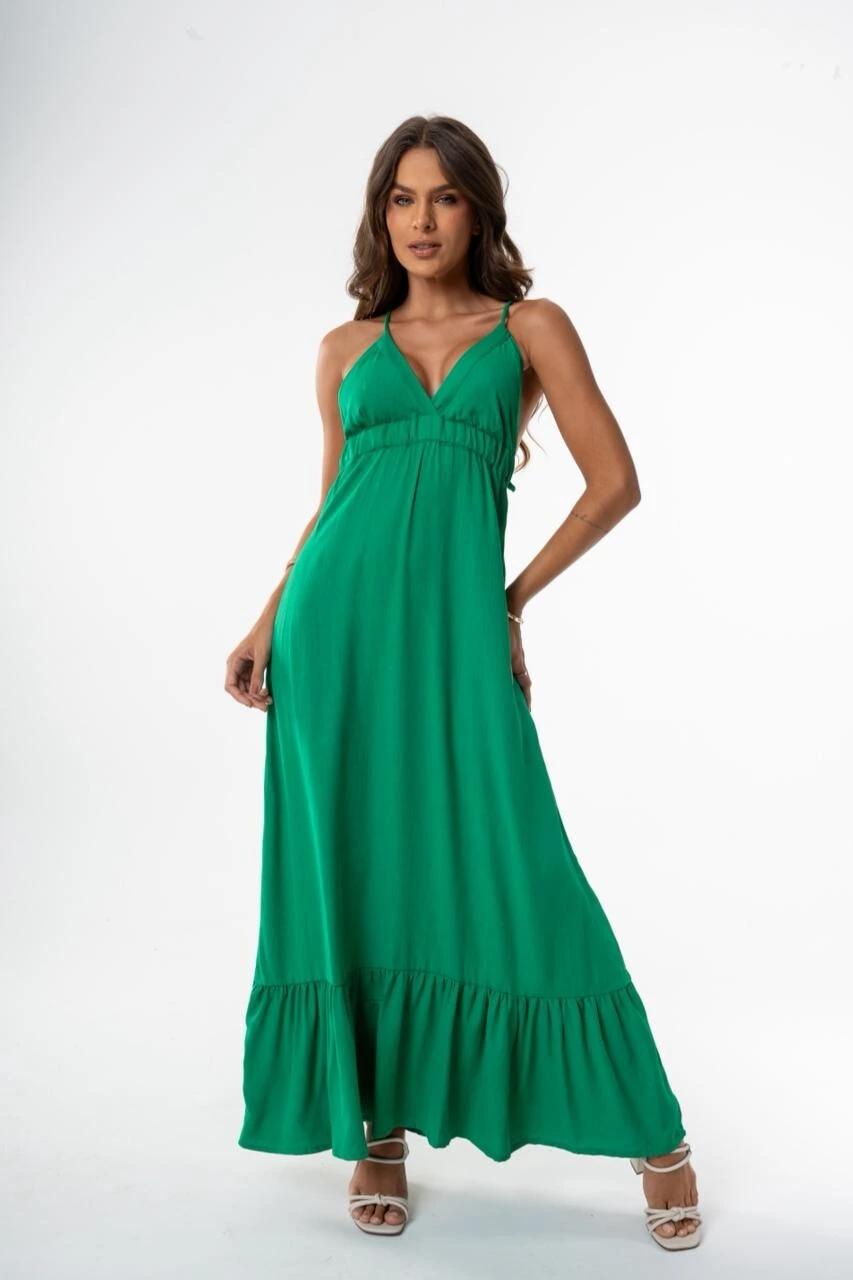 VESTIDO LONGO SOFIA VERDE