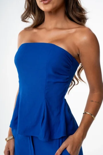 Alternative view of BLUSA ANDRESSA AZUL BIC
