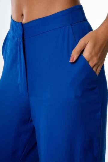 Alternative view of CALÇA CAROLINE AZUL BIC