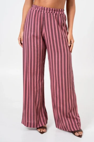 CALÇA LUMA LISTRA ROSA