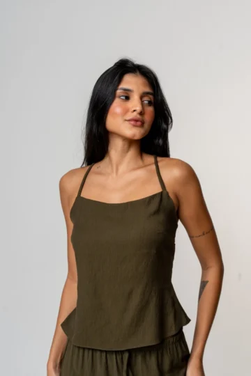BLUSA RAY VERDE OLIVA