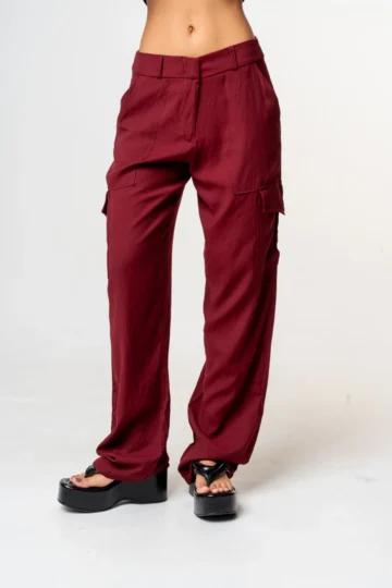 CALÇA CARGO ALADIM VINHO