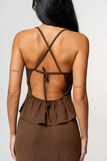 Alternative view of BLUSA RAY MARROM